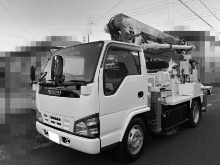 販売完了のお知らせ_岩田商会製コンクリートポンプ車2ｔスクイズ【IC-50B-14L】ブーム14ｍ